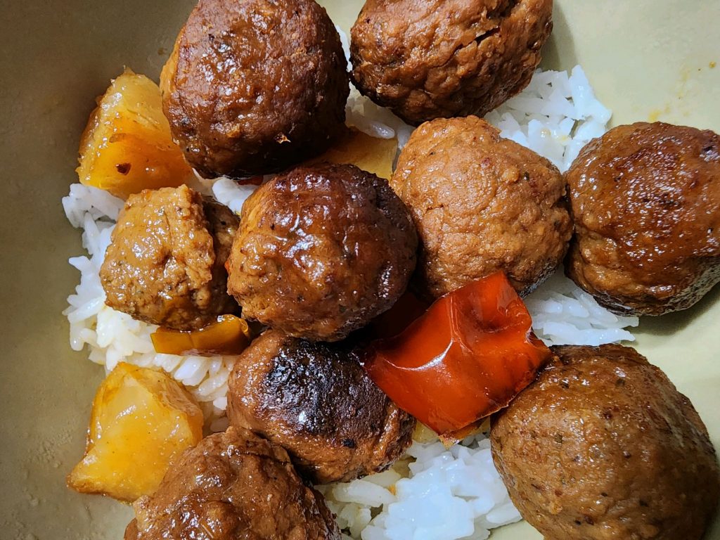 Easy Camping Recipe Sweet & Tangy Hawaiian Meatballs Rowley White RV