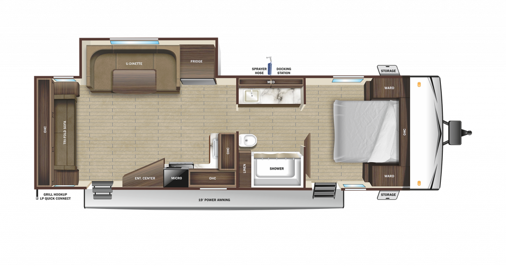 Go Play 26RLS Floor Plan