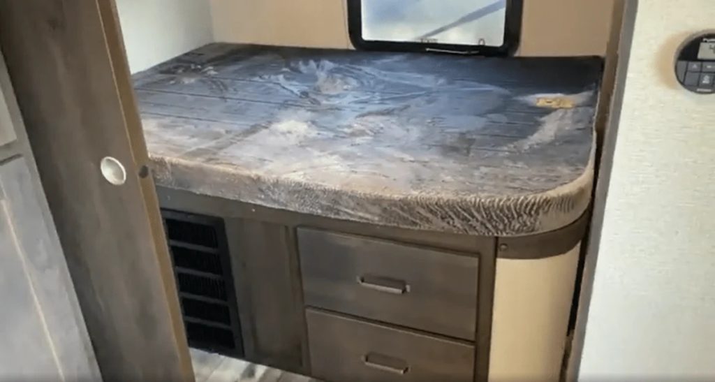 Lower Bunk Bed In the Transcend 297QB