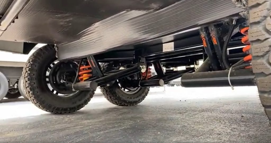 Ibex 20MDS undercarriage