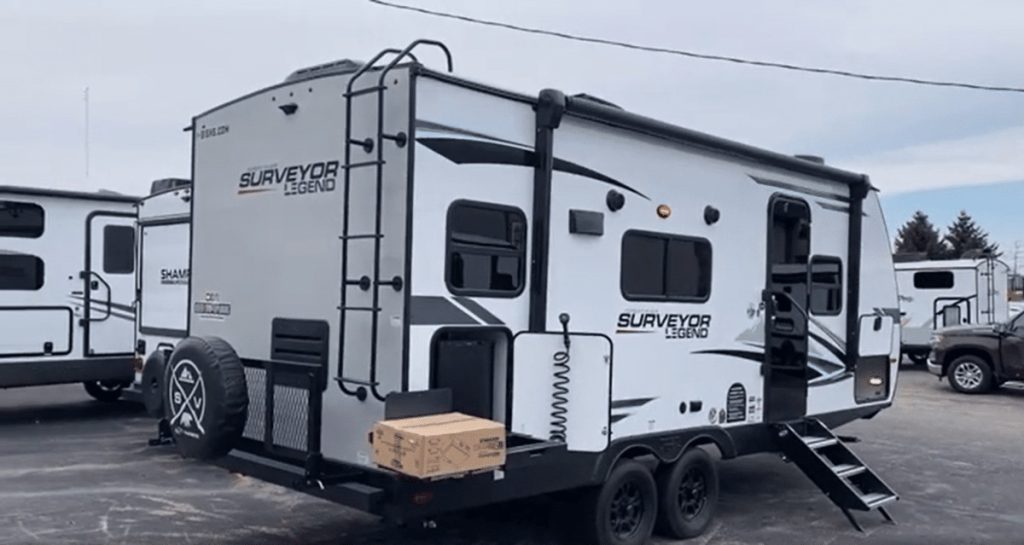 Surveyor 203RKLE side view and rear