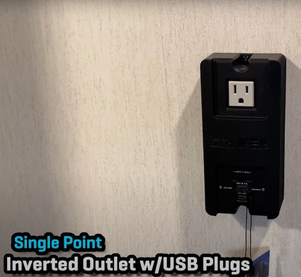 2024 Alpha Wolf 23LDE bedroom outlet