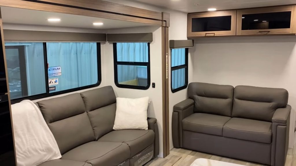 2024 Delta 294RK Travel Trailer sofa