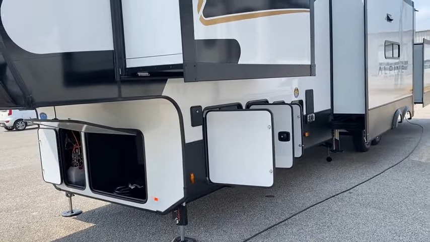 2024 Alpine 390DS Fifth Wheel Trailer exterior