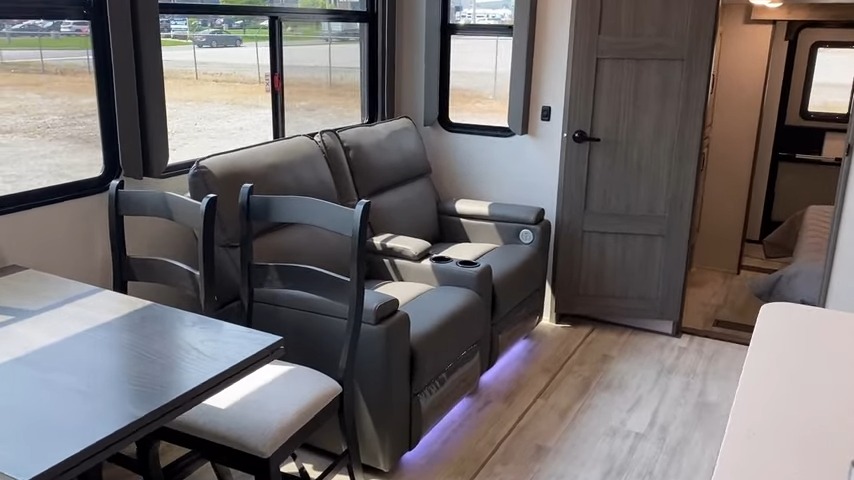 2024 Alpine 390DS Fifth Wheel Trailer living area