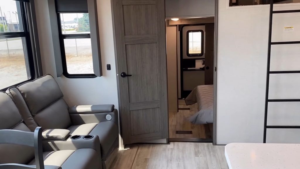 2024 Alpine 390DS Fifth Wheel Trailer  living area