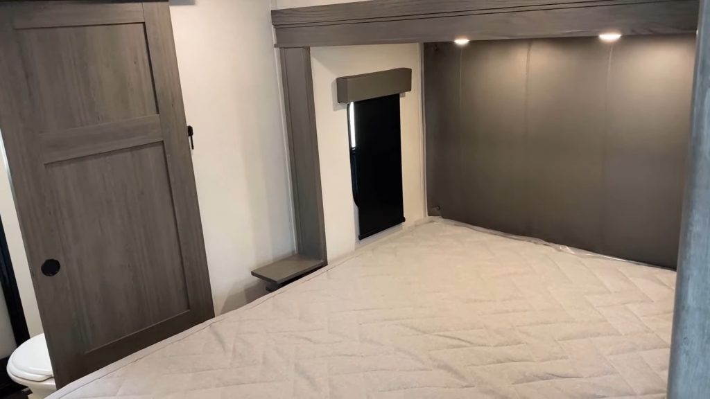 2024 Alpine 390DS Fifth Wheel Trailer rear bedroom