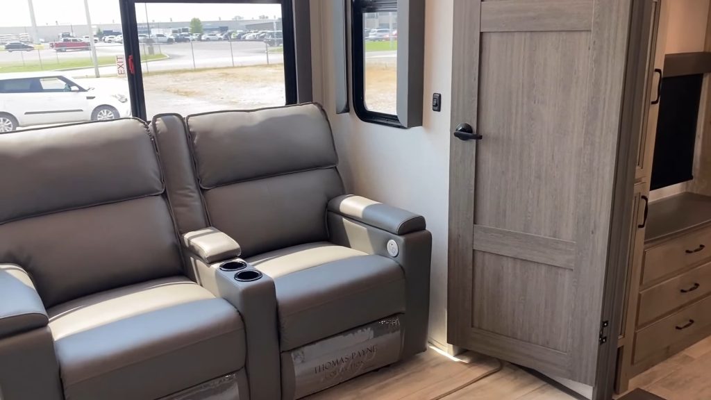 2024 Alpine 390DS Fifth Wheel Trailer living area