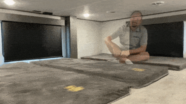 2024 Alpine 390DS Fifth Wheel Trailer bunks