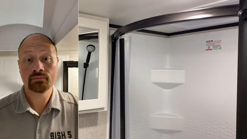 2024 Jay Feather 21MML bathroom