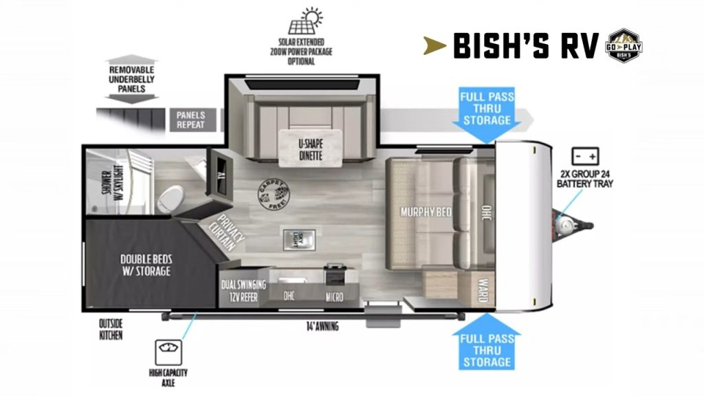 2024 FSX 178BHSK layout