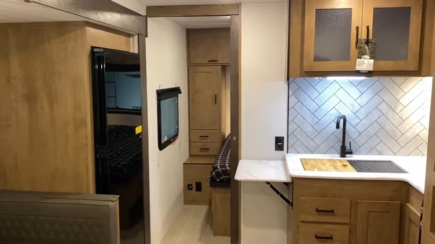 2024 Freedom Express 258BHS kitchen