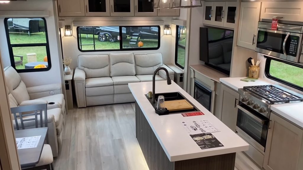 2024 Influence 3803GK kitchen