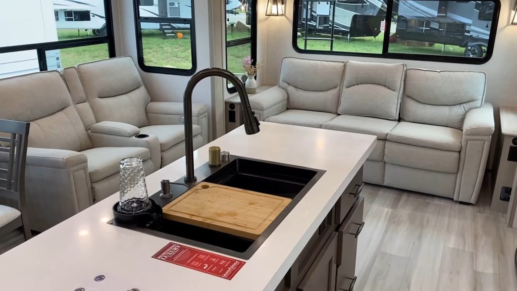 2024 Influence 3803GK kitchen