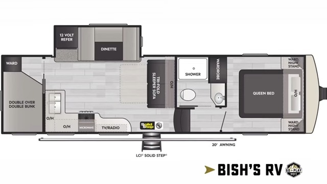 2024 Arcadia 27SBH layout and specs