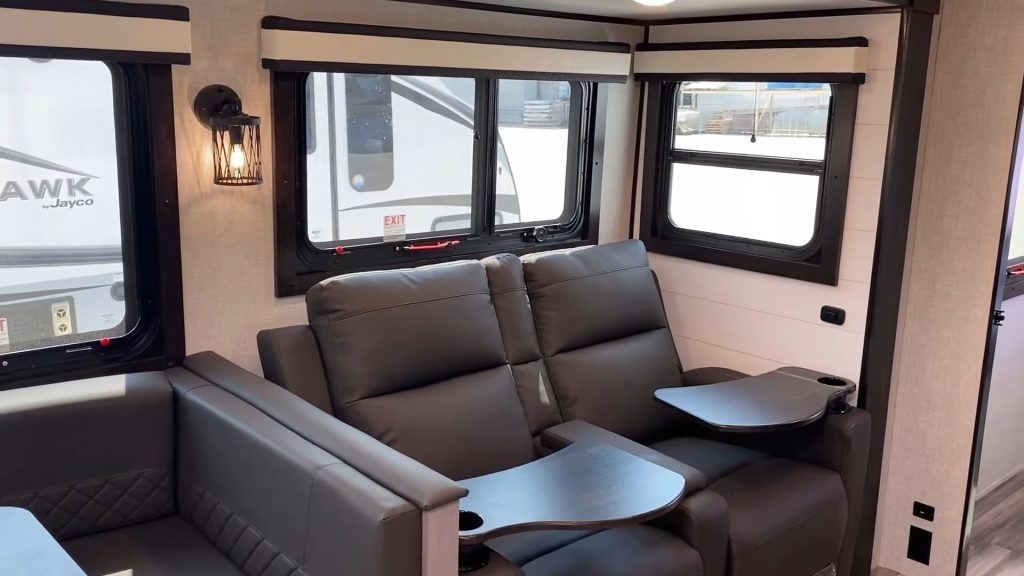 2024 White Hawk 27RB living 