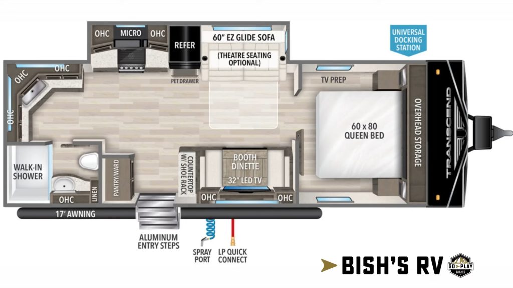 2024 Transcend 240ML floorplan