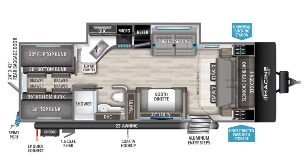 25BHE Floorplan