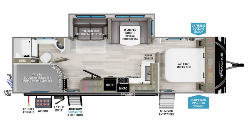 2800BH Floorplan