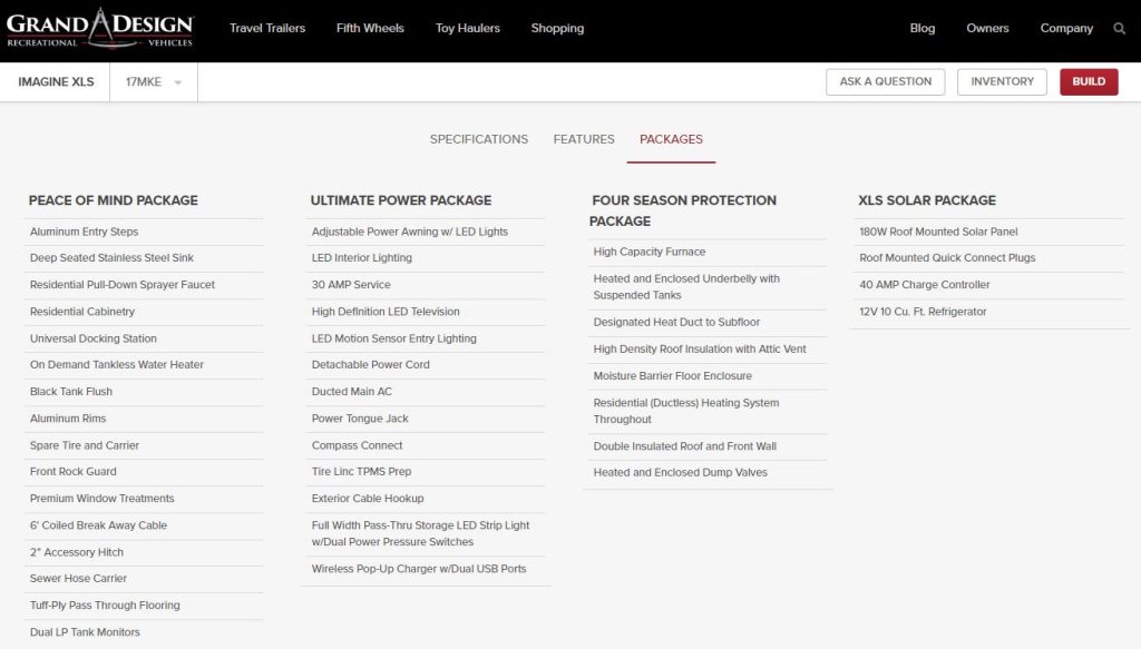 Imagine XLS Packages