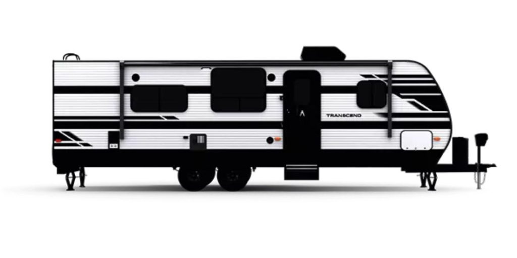 Grand Design Transcend XPLOR conventional stick and tin travel trailer camper exterior
