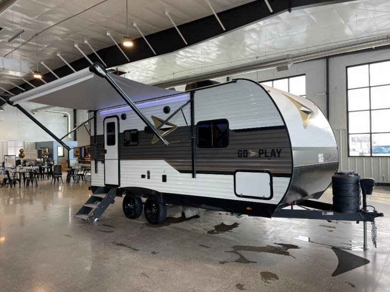 Go Play 20FBS with 12' awning open