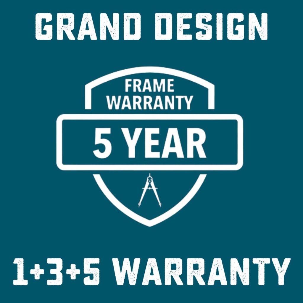 grand design warranty with 5 year frame warranty