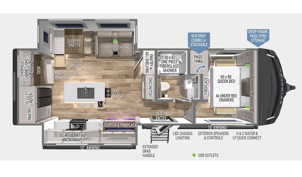 Floor Plan Z Air 285