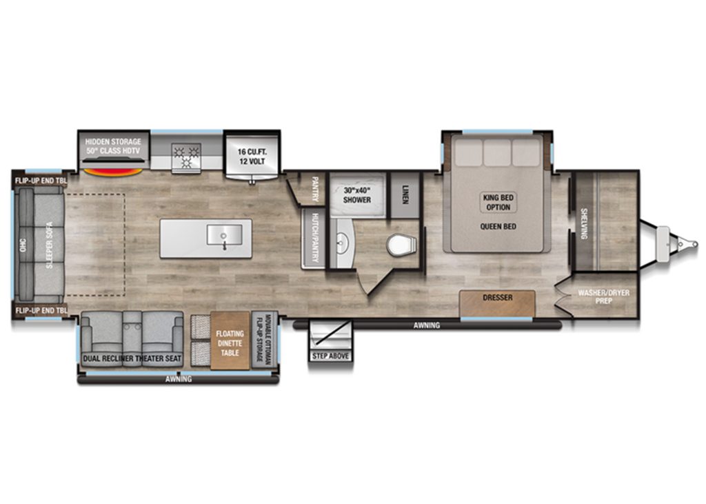 Alliance Avenue Floor Plan