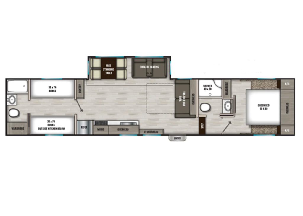 floor plan of Chaparral Lite