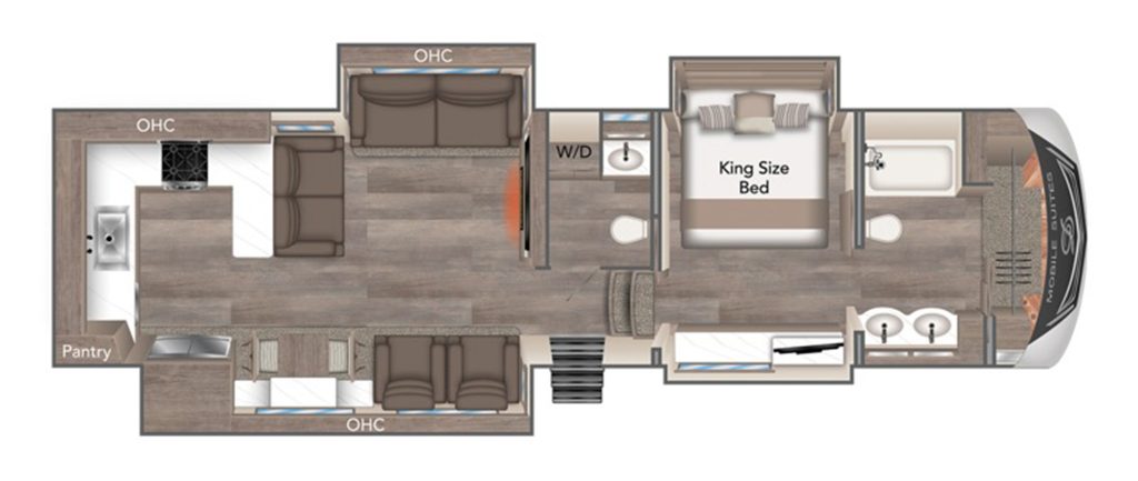DRV Suites 41RKDB Floor Plan