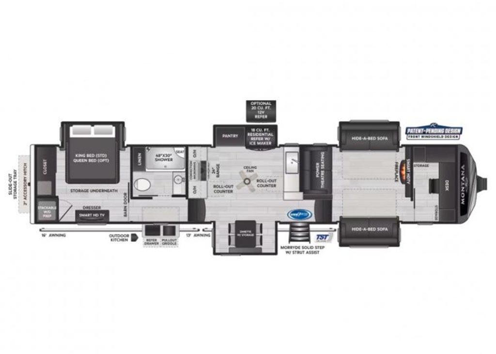 Keystone Montana Floor Plan
