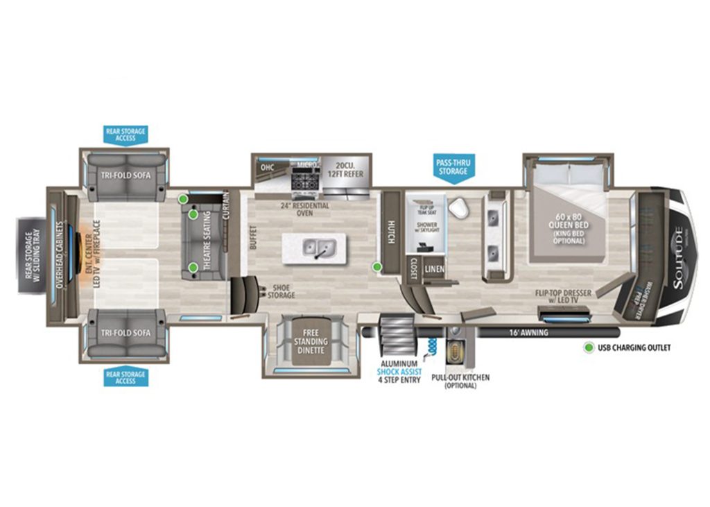 Grand Design Solitude Floor Plan