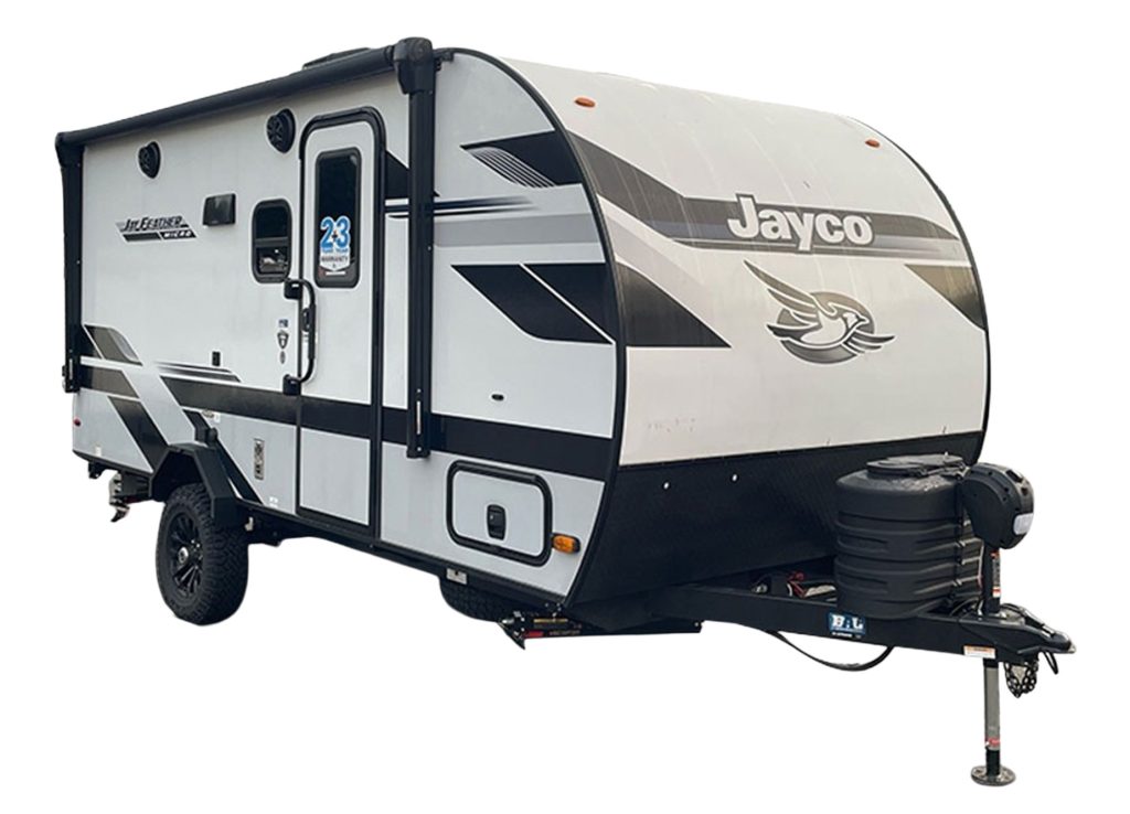 Exterior of Jayco Fay Feather Micro 171BH
