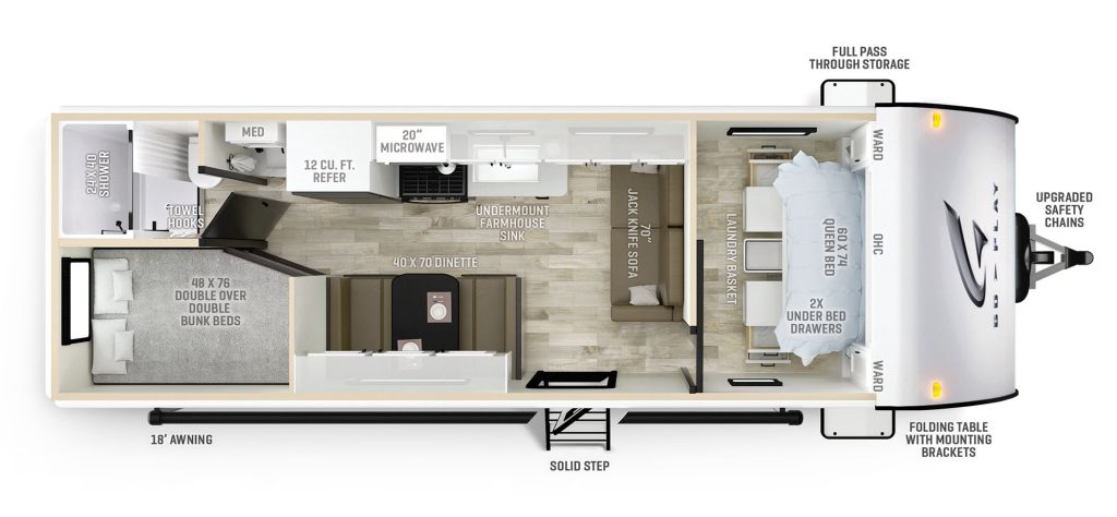 Floor Plan of Wayfinder Go Play 26BH