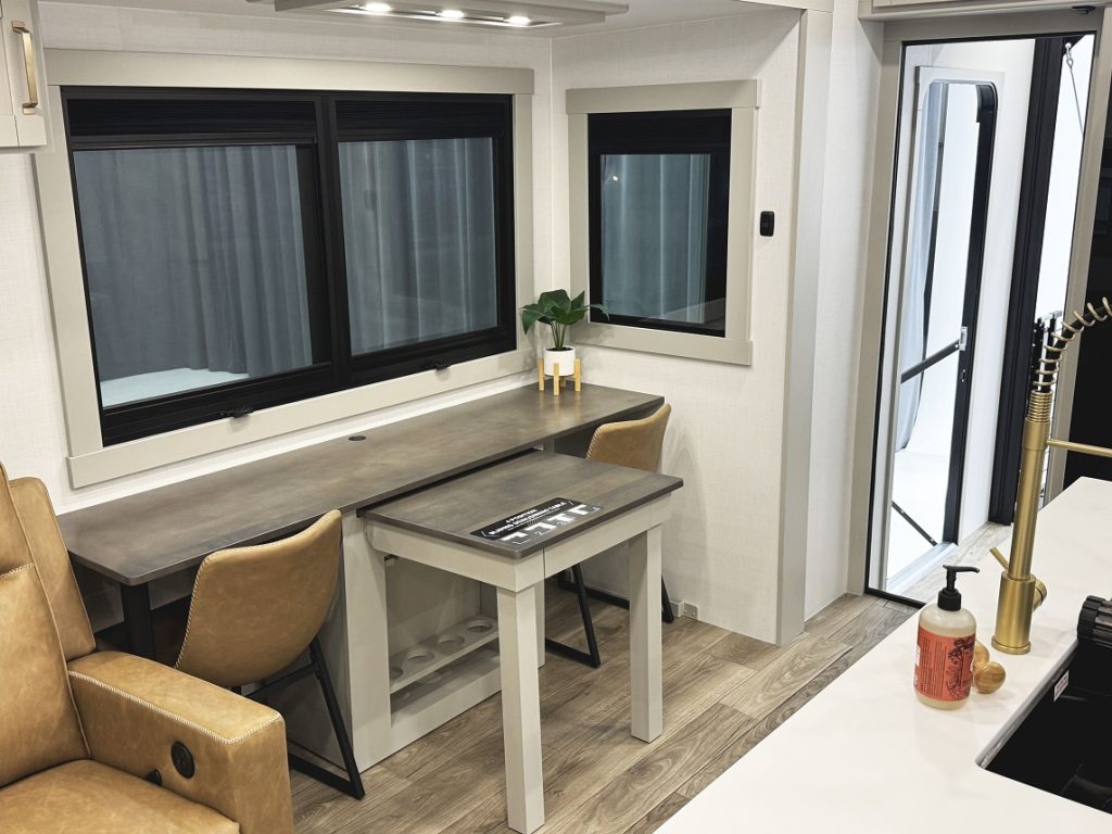 The versatile Adjustable table/Desk inside Brinkley Z 3420