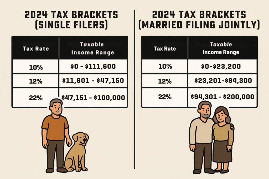 infographic - Tax Brackets Explain