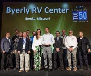Byerly RV wins 2022 Top 50 Award