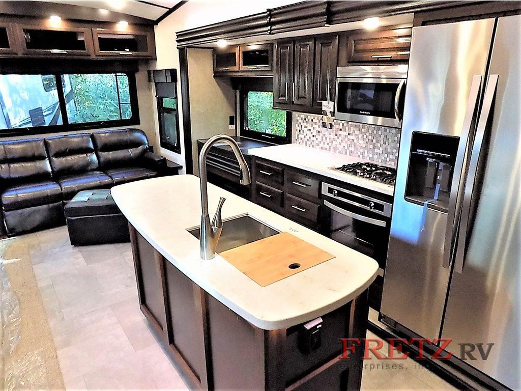 Jayco North Point Fifth Wheel Kitchen