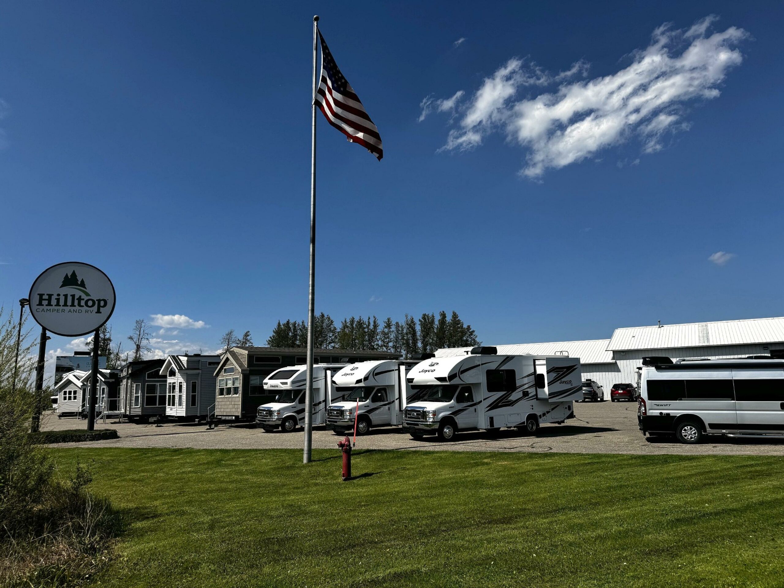 Hilltop Camper and RV Brainerd service location