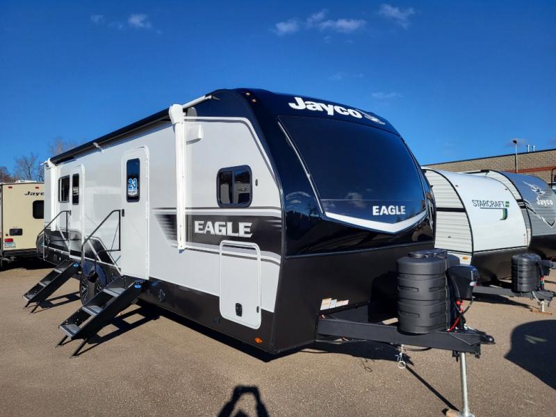 Click to view photos, floor plan, and full details for the 2025 Jayco Eagle HT 274FKDS available at Hilltop Camper and RV Fridley during the Flash Sale