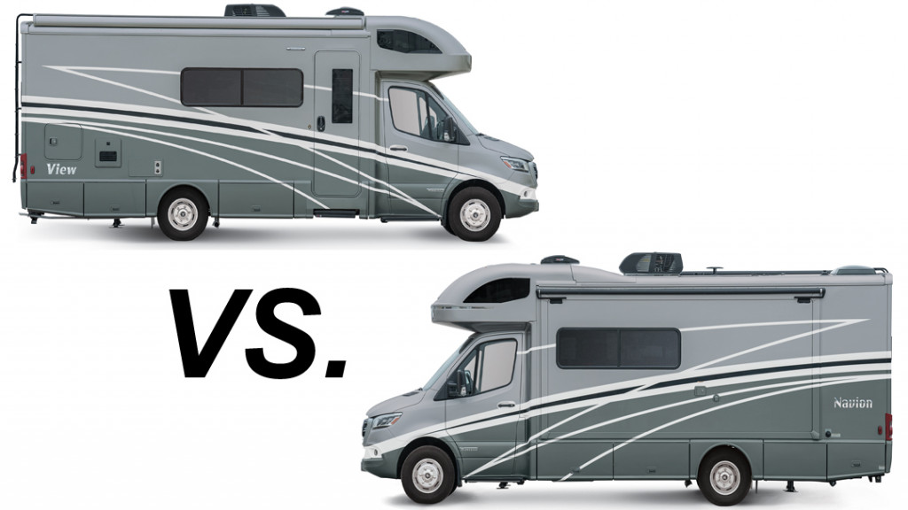 Winnebago View vs. Winnebago Navion Lichtsinn RV Blog