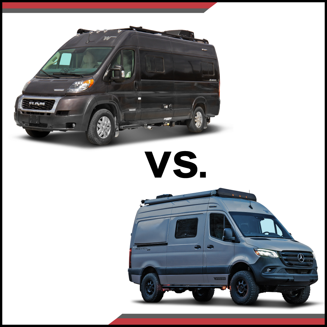 The Winnebago Travato vs. the Winnebago Revel