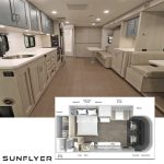 Winnebago Sunflyer 28MB Floorplan Overview