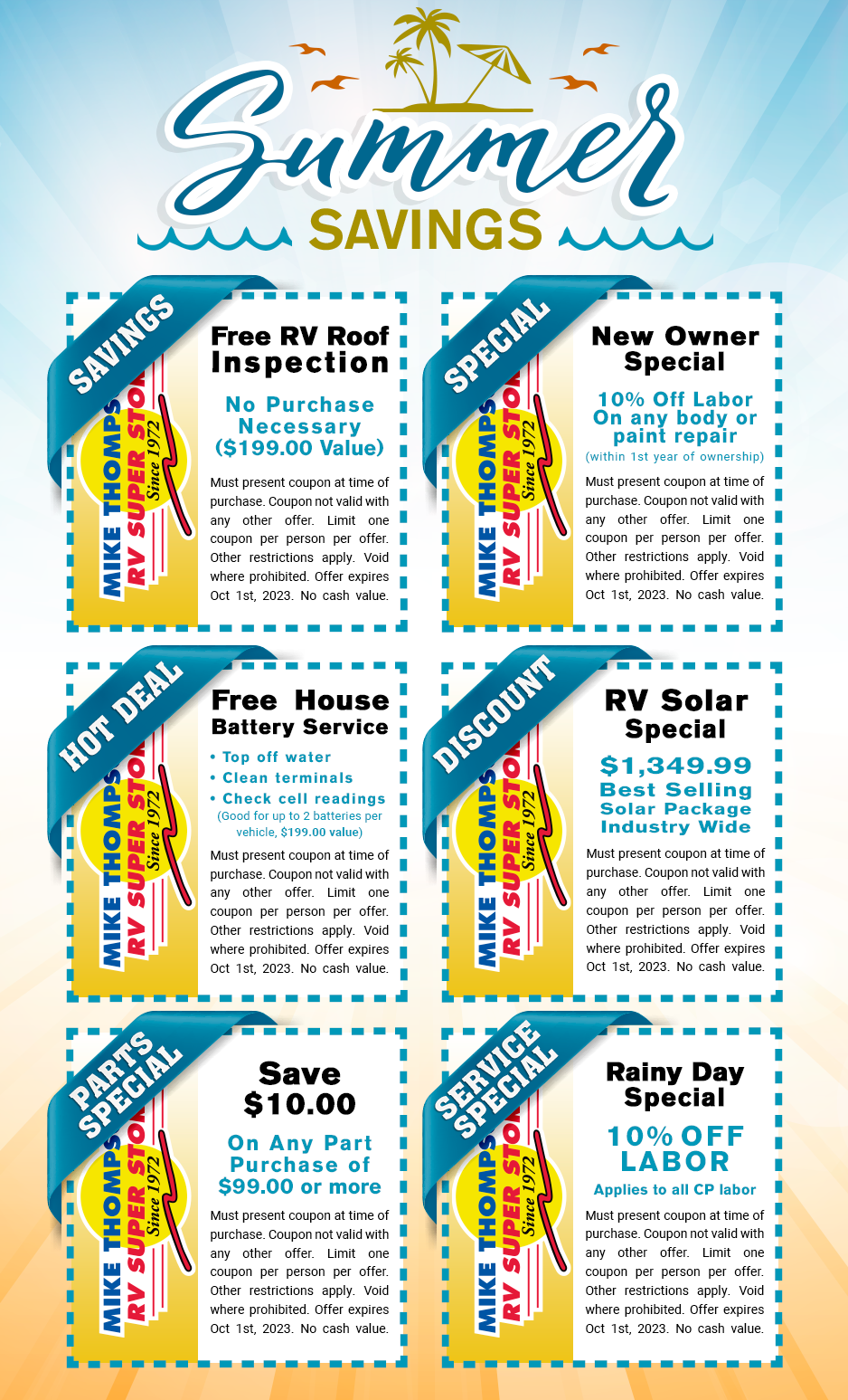 RV Service in Southern California | RV Service and Repair | Mike ...