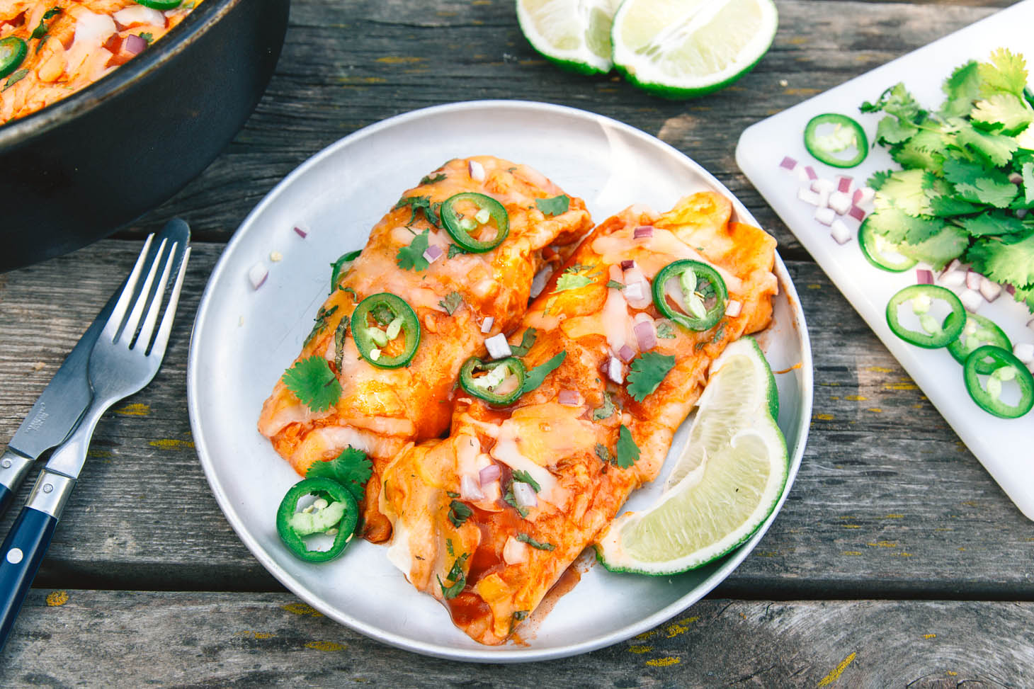 Camping Recipe Dutch Oven Enchiladas Parris RV Blog