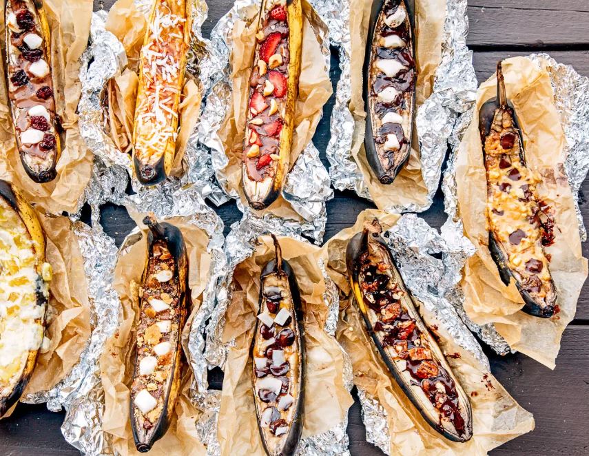 This Week's Recipe Campfire Banana Boats