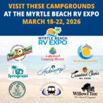 Discover 9 Incredible Campgrounds at the Myrtle Beach RV Expo