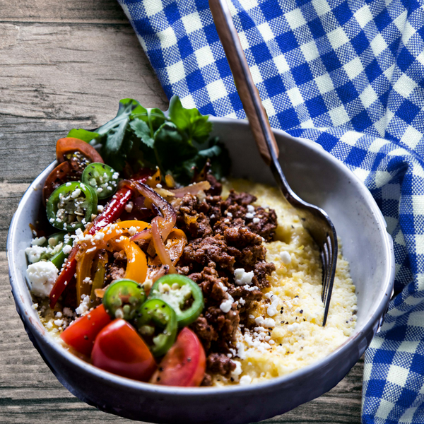 Easy Lamb Tamale Bowl