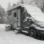 RV in the Snow